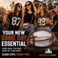 🏈 Clear Football-Shaped Crossbody Bag – Game-Day Style Meets Everyday Convenience ✨