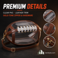 🏈 Clear Football-Shaped Crossbody Bag – Game-Day Style Meets Everyday Convenience ✨