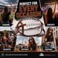 🏈 Clear Football-Shaped Crossbody Bag – Game-Day Style Meets Everyday Convenience ✨