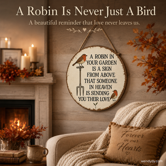Memorial Wooden Wall Decor