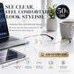 🔥50% OFF🔍 Frameless Blue Light Blocking Glasses | Advanced blue light blocking technology · 👓 Stylish frameless design · Perfect for both casual and business settings