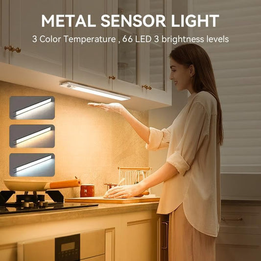 ✨🔥Flash Sale✨🔥 | 🔥3-Color Lighting Punch-free Smart Sensor Magnetic Rechargeable LED Lights💡