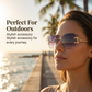 Uv Protection Rimless Sunglasses