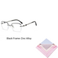 🔥50% OFF🔍 Frameless Blue Light Blocking Glasses | Advanced blue light blocking technology · 👓 Stylish frameless design · Perfect for both casual and business settings