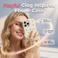 Playful Clog-Inspired Phone Case with Strap