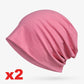  Solid Color Slouchy Beanie Hat
