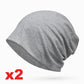  Solid Color Slouchy Beanie Hat