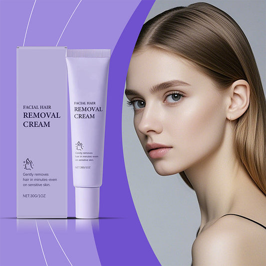 Gentle & Painless Facial Hair Removal Cream