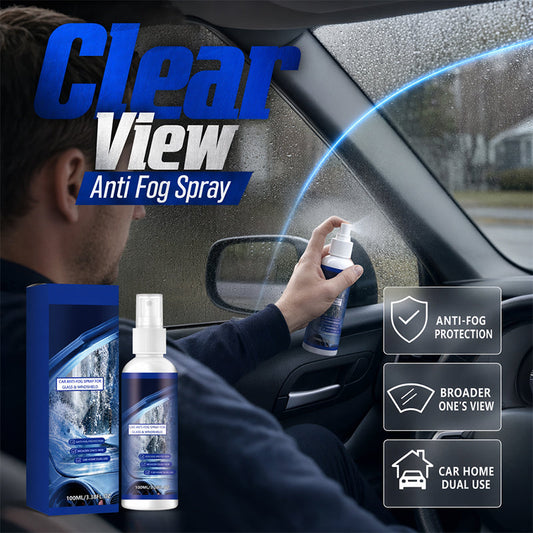 🏆 Last Day Special Price £8.99 ! 🔥Buy 2 Get 1 Free🎁Anti-Fog Spray for Automotive Glass