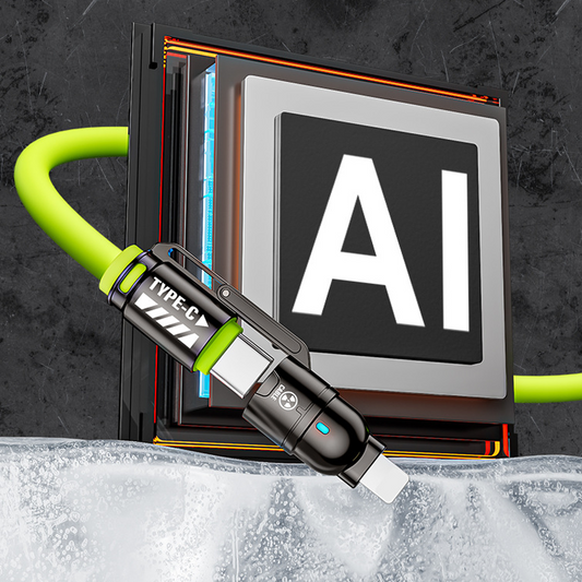 High-Power 4-in-1 Fast Charging Cable