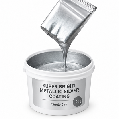 Water Based Metallic Silver Outdoor Anti Rust for Metal Renovation